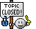closed topic